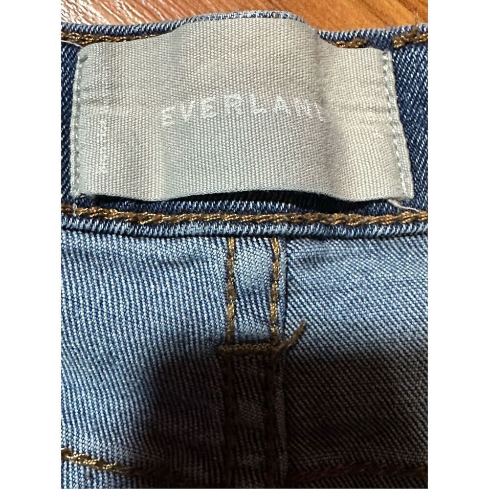 Everlane High Rise Clean Front Skinny Jean Sz 29 regular vintage blue wash - Picture 4 of 10